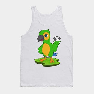 Parrot Soccer player Soccer Tank Top